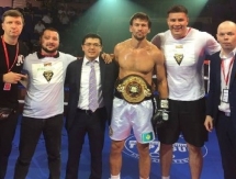 <strong>Иса Акбербаев нокаутировал украинца в титульном бою</strong>