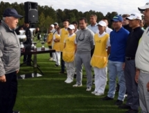 Назарбаев принял участие в открытии гольф-клуба «Бурабай»