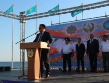 Чемпионат Казахстана по пожарно-спасательному спорту проходит в Мангистау