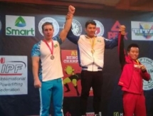 Атлет из Кокшетау стал чемпионом Азии по жиму лежа