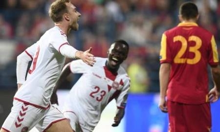 
Дания обыграла Черногорию и вышла на второе место — в группе Казахстана отбора на чемпионат мира-2018