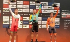 Казахстанский велосипедист завоевал «золото» на этапе Кубка мира