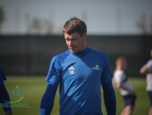 «Астана» провела первую тренировку в ОАЭ