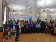 Головкину вручили удостоверение почётного гражданина Карагандинской области