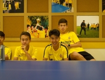 В Академии «Кайрата» прошел турнир по настольному теннису среди воспитанников и сотрудников клуба