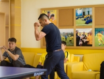 В Академии «Кайрата» прошел турнир по настольному теннису среди воспитанников и сотрудников клуба