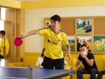 В Академии «Кайрата» прошел турнир по настольному теннису среди воспитанников и сотрудников клуба