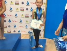 Юные гимнастки из Актау завоевали пять медалей на международном турнире в Баку