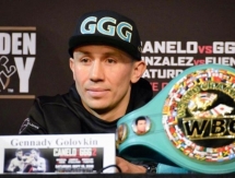 Фото и видео с финальной пресс-конференции Головкина и «Канело» перед вторым боем