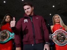 Фото и видео с финальной пресс-конференции Головкина и «Канело» перед вторым боем