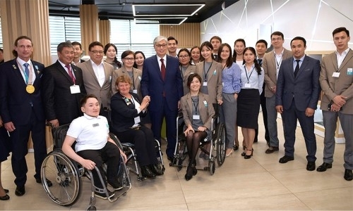 Касым-Жомарт Токаев посетил Паралимпийский тренировочный центр