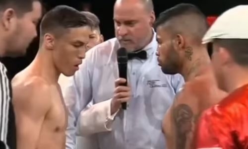 
Видео боя, в котором Батыр Джукембаев в первом раунде нокаутировал мексиканца