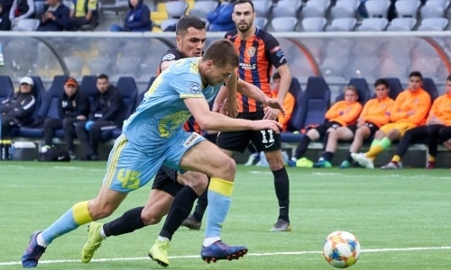 
Отчет о матче Премьер-Лиги «Астана» — «Шахтёр» 1:2