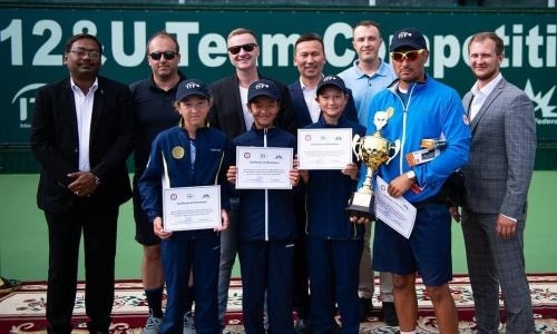 
Юные казахстанские теннисистки выиграли командное первенство Азии