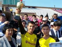 В Семее завершилась «Неделя массового футбола УЕФА»