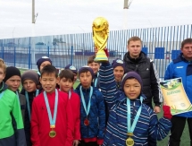 В Семее завершилась «Неделя массового футбола УЕФА»