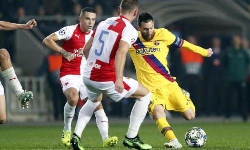 
«Qazsport» покажет прямую трансляцию матча «Барселона» — «Славия» в Лиге Чемпионов
