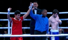 19-летний казахстанский боксер впервые в карьере победил нокаутом
