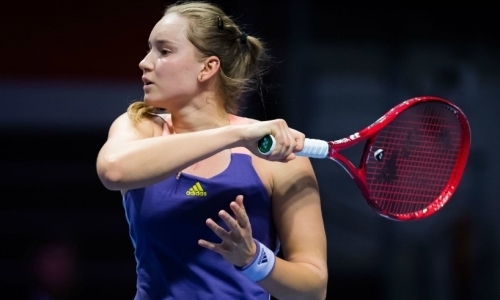 
Рыбакина вышла в четвертый подряд финал турнира WTA