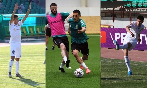 
Три футболиста дебютировали за «Тобол» в матче КПЛ против «Каспия»