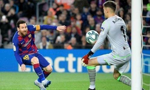 
Прямая трансляция матча Ла Лиги «Барселона» — «Реал Сосьедад»