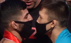 Жалгас Жумагулов провел напряженную дуэль взглядов перед вторым боем в UFC. Видео