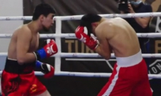 18-летний казахстанский боксер оформил нокаут за 87 секунд. Видео