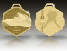 Представлен дизайн медалей на чемпионат мира 2022 года с участием сборной Казахстана