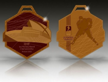 Представлен дизайн медалей на чемпионат мира 2022 года с участием сборной Казахстана