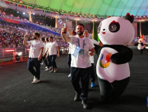 Казахстан принял участие в церемонии открытия Универсиады в Чэнду