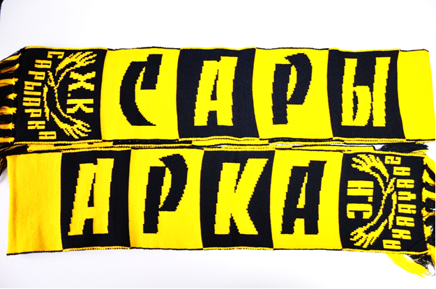 Хоккейный клуб «Сарыарка» представил новую атрибутику (фото)