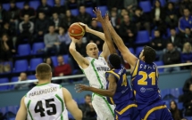 Фоторепортаж с матча ВТБ «Будивельник» — «Астана Тайгерс» 71:82