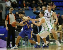 Фоторепортаж с матча ВТБ «Будивельник» — «Астана Тайгерс» 71:82