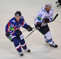 Фоторепортаж с матча КХЛ «Металлург» Мг — «Барыс» 1:2