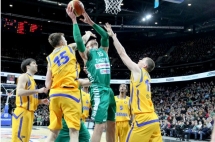 Фоторепортаж с матча ВТБ «Жальгирис» — «Астана» 82:66