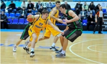 Фоторепортаж с матча «Астана» — «Будивельник» 91:85