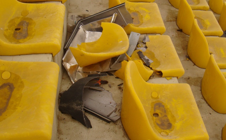 ЧП на стадионе в Шымкенте