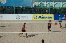 Открытие Международного турнира по пляжному волейболу среди мужских команд «Актау Инвитэйшн» 2012