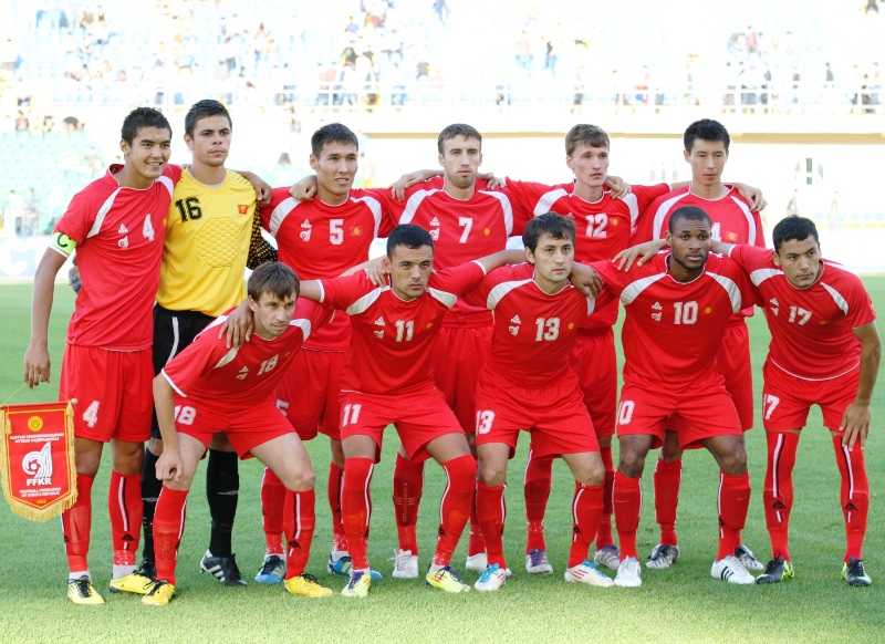 Фоторепортаж с товарищеского матча Казахстан — Кыргызстан 5:2
