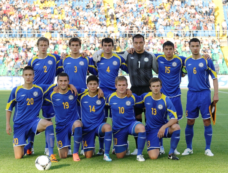 Фоторепортаж с товарищеского матча Казахстан — Кыргызстан 5:2