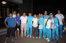 Олимпийская сборная Казахстана по боксу вылетела в Лондон