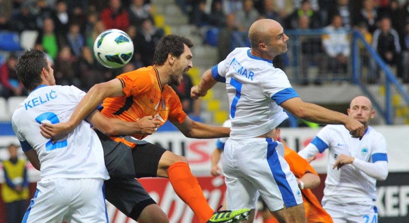 Фоторепортаж с матча второго отборочного раунда Лиги Чемпионов «Слован» — «Шахтер» 1:0