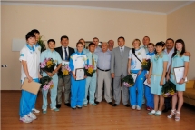 Аким ЮКО встретился с олимпийцами