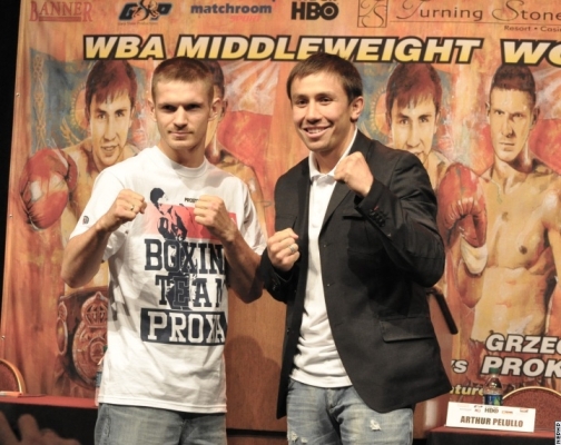 Геннадий Головкин и Гжегож Прокса провели пресс-конференцию