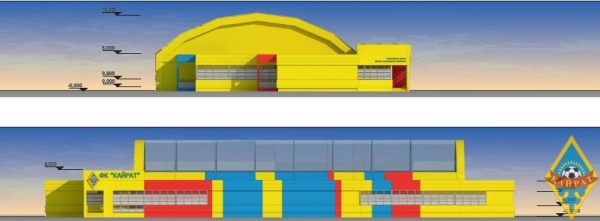 Фото проекта строительства школы «Кайрата»