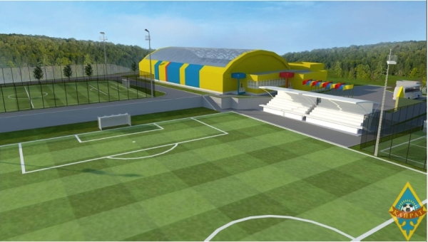 Фото проекта строительства школы «Кайрата»