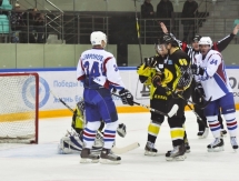 Фоторепортаж с матча ВХЛ «Сарыарка» — «Лада» 2:1 Б