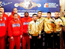 Фоторепортаж с пресс-конференции посвященной поединку WSB «Astana Arlans» — «USA Knockouts» 