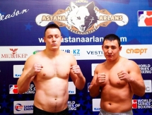 Фоторепортаж с пресс-конференции посвященной поединку WSB «Astana Arlans» — «USA Knockouts» 