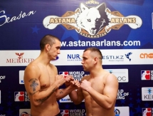 Фоторепортаж с пресс-конференции посвященной поединку WSB «Astana Arlans» — «USA Knockouts» 